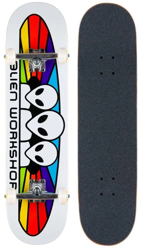 Alien Workshop Spectrum 8.0 Complete Skateboard White