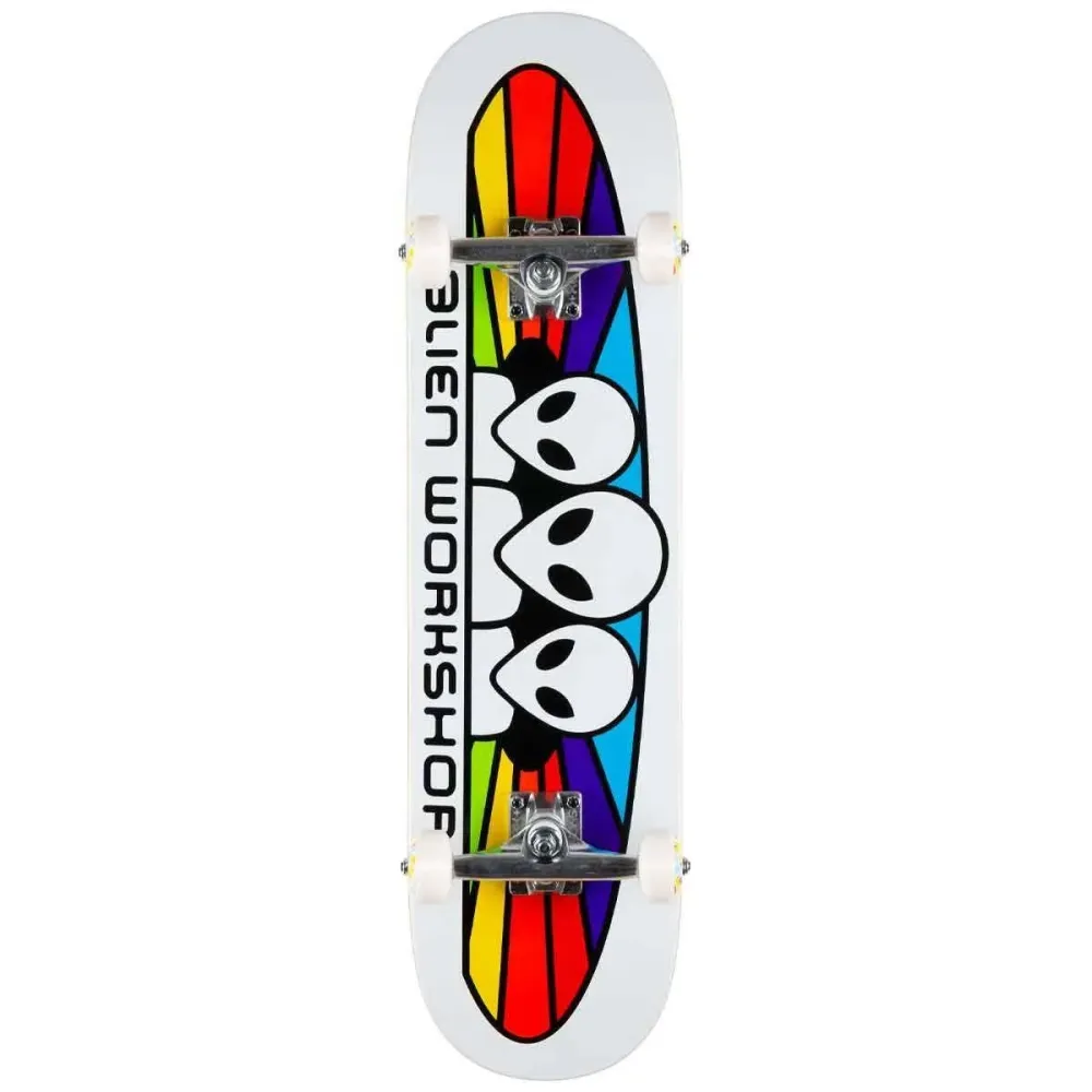 Alien Workshop Spectrum 8.0 Complete Skateboard White