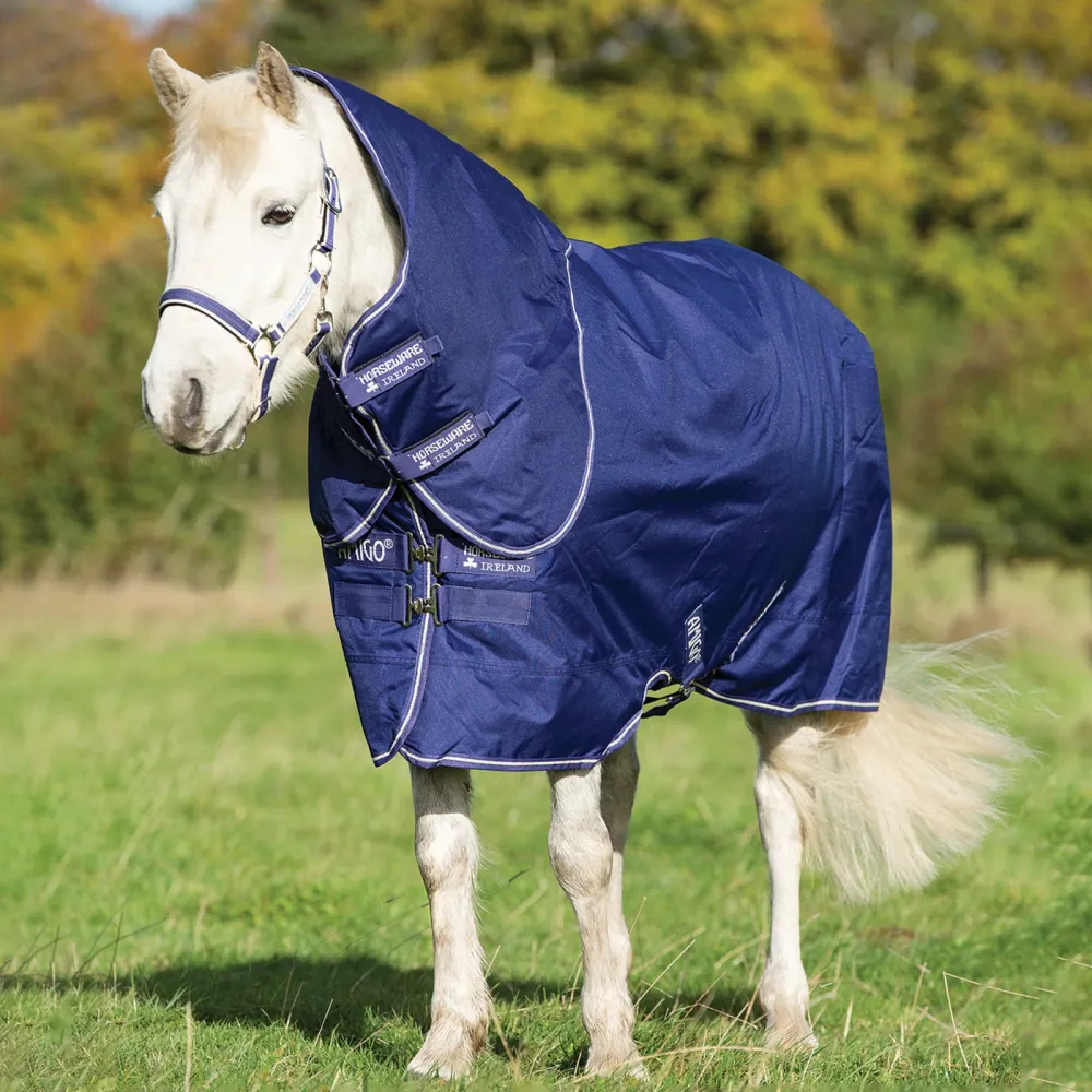 Amigo Hero 900 Plus Pony inkl. abnehmbarem Halsteil, 200g Aqua Blue/Ivory White 115