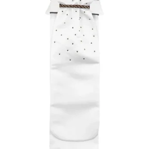 ANKY Multifit Plastron mit abnehmbarem Kragen White/Grey M