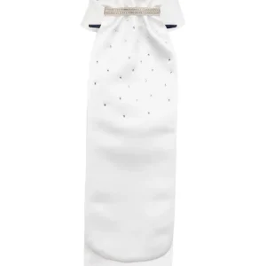 ANKY Multifit Plastron mit abnehmbarem Kragen White/Navy M