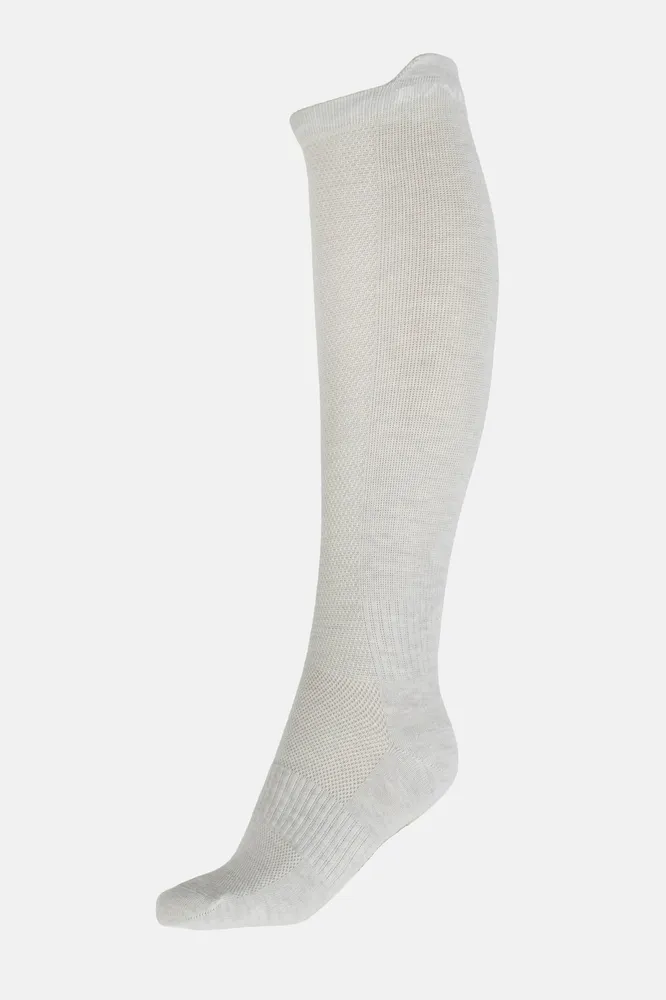 Aria Sportsocken fürs Reiten White Grey Melange 39-42