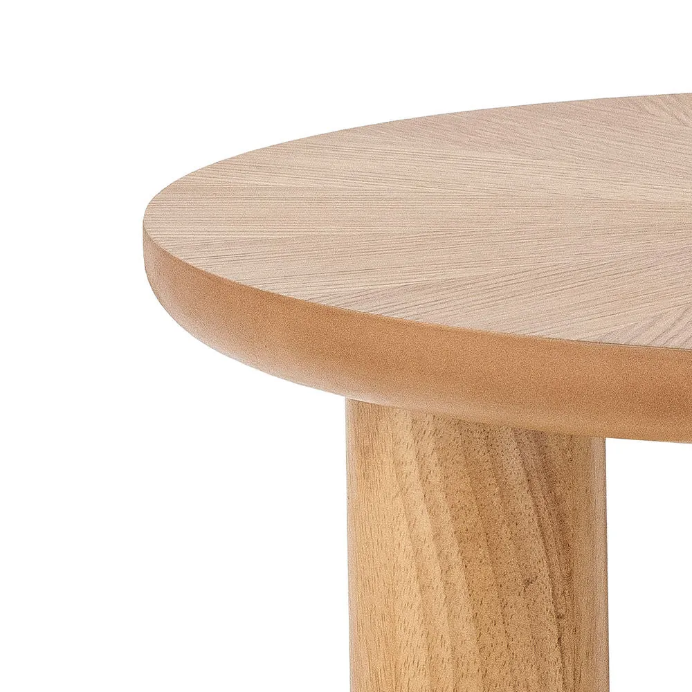 Blooming ville Noma Couch tisch, Natur, Rubber wood