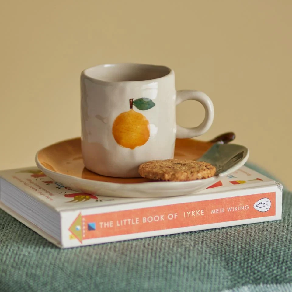 Bloomingville Kaffee- und Teebecher Agnes White
