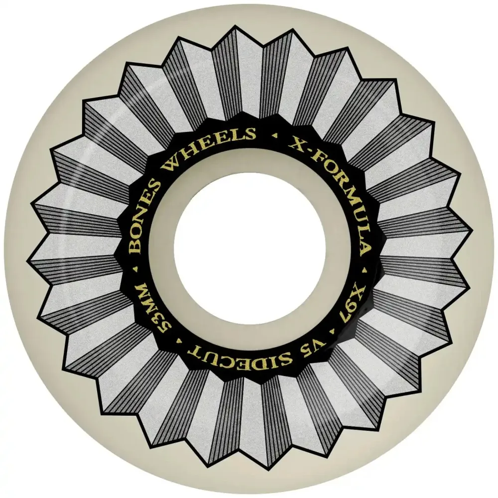 Bones 53mm 97A V5 X-Formula XF Sidecut Wheels