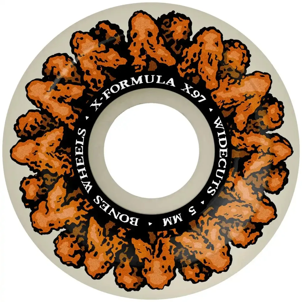 Bones 53mm 97A V5 X-Formula Wingin It Sidecut Wheels