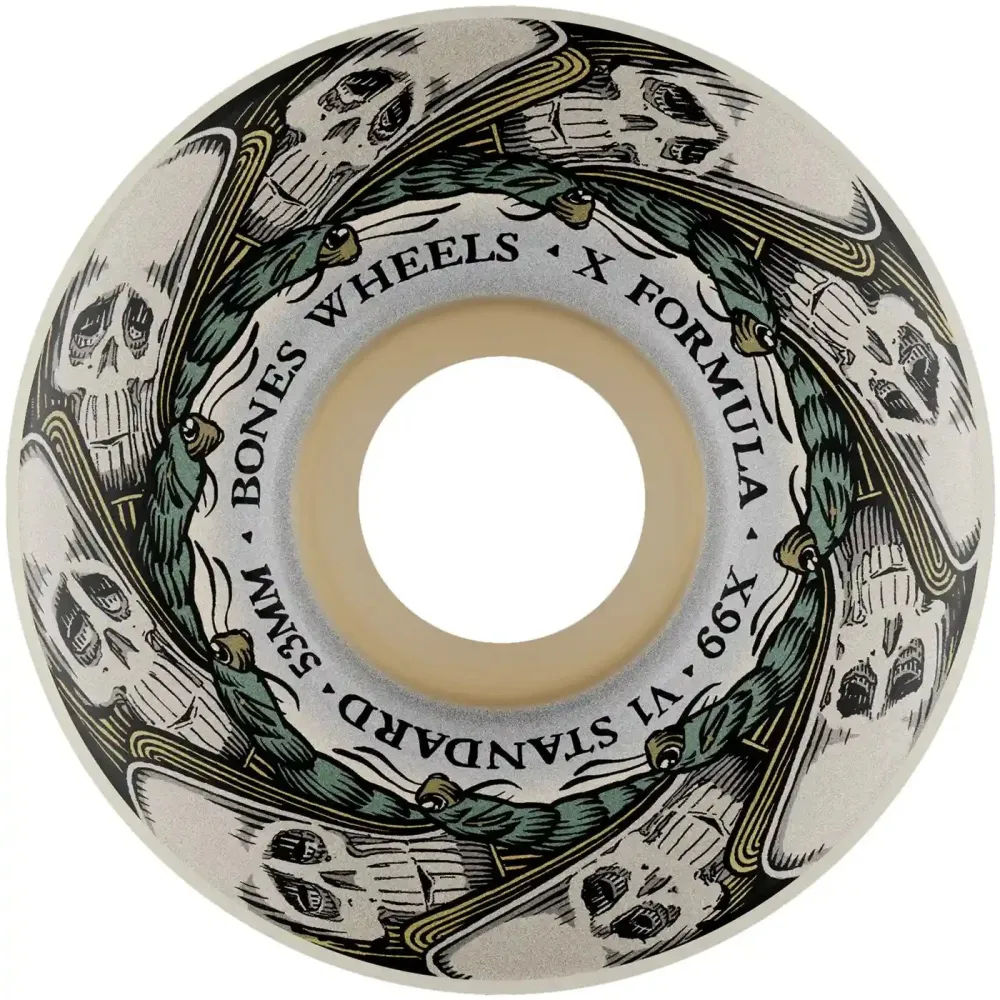 Bones 53mm 99A V1 X-Formula Butterfly Effect Wheels