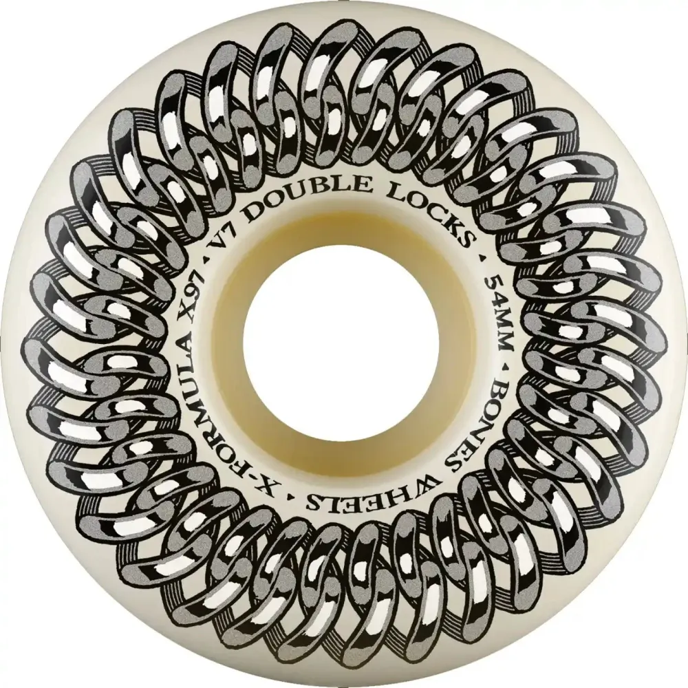 Bones 54mm 97A V7 X-Formula Double Lock Wheels
