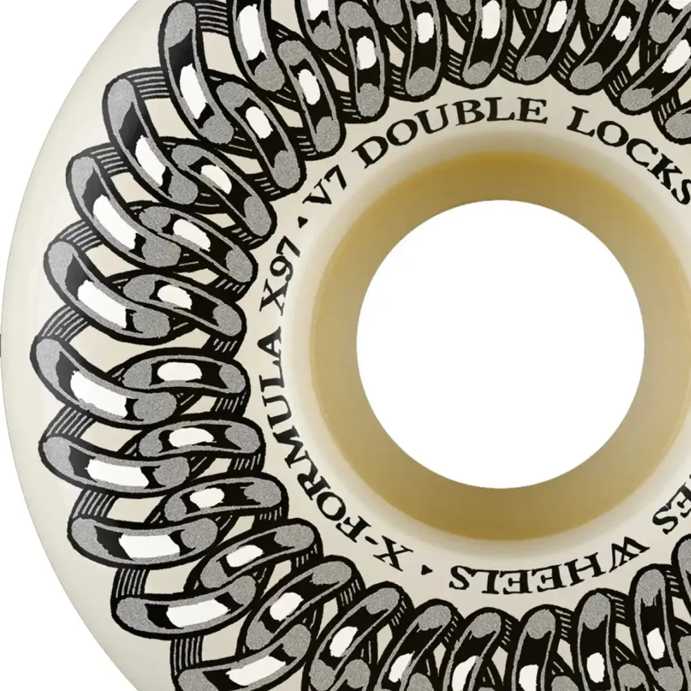 Bones 54mm 97A V7 X-Formula Double Lock Wheels
