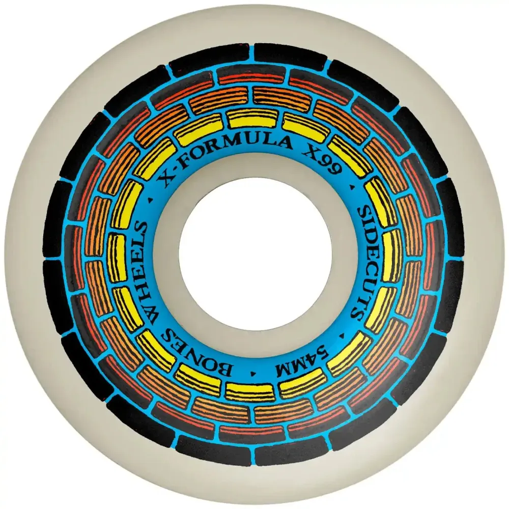 Bones 54mm 99A V5 X-Formula Wishing Well Sidecut Wheels