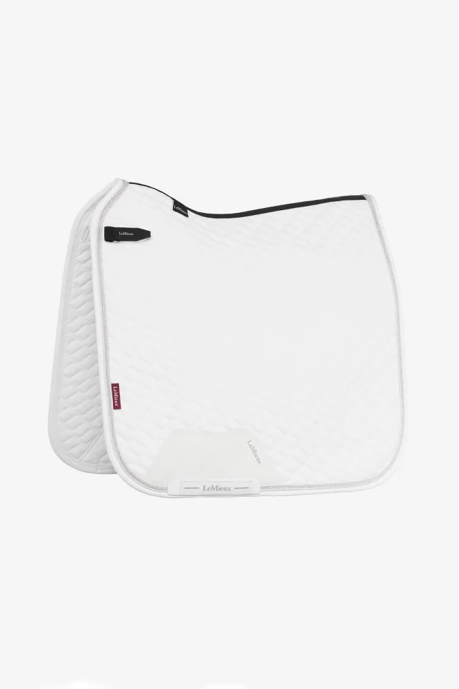 Brilliance Dressur Schabracke quadratisch White L