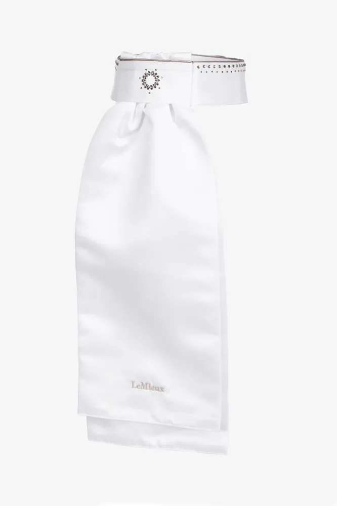 Brilliance Plastron White/Espresso Einheitsgröße