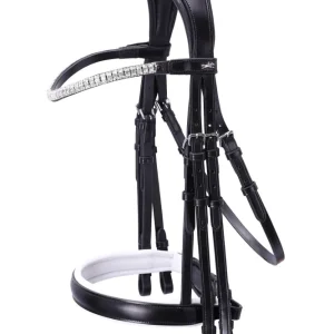 Brindisi Kandare black/white/silver V