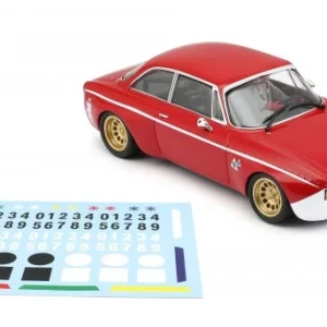 BRM142R Alfa Romeo Giulia red/white Edition m.Beklebungssatz
