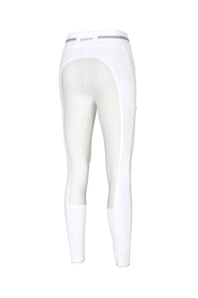 Calanja Grip Damen Reithose mit Vollbesatz White 44