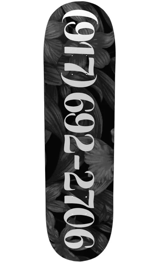 Call Me 917 Dialtone 8.25 Slick Deck White
