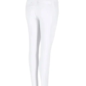 Carola Pro Damen-Reithose mit Vollbesatz Optical White 42 Regular