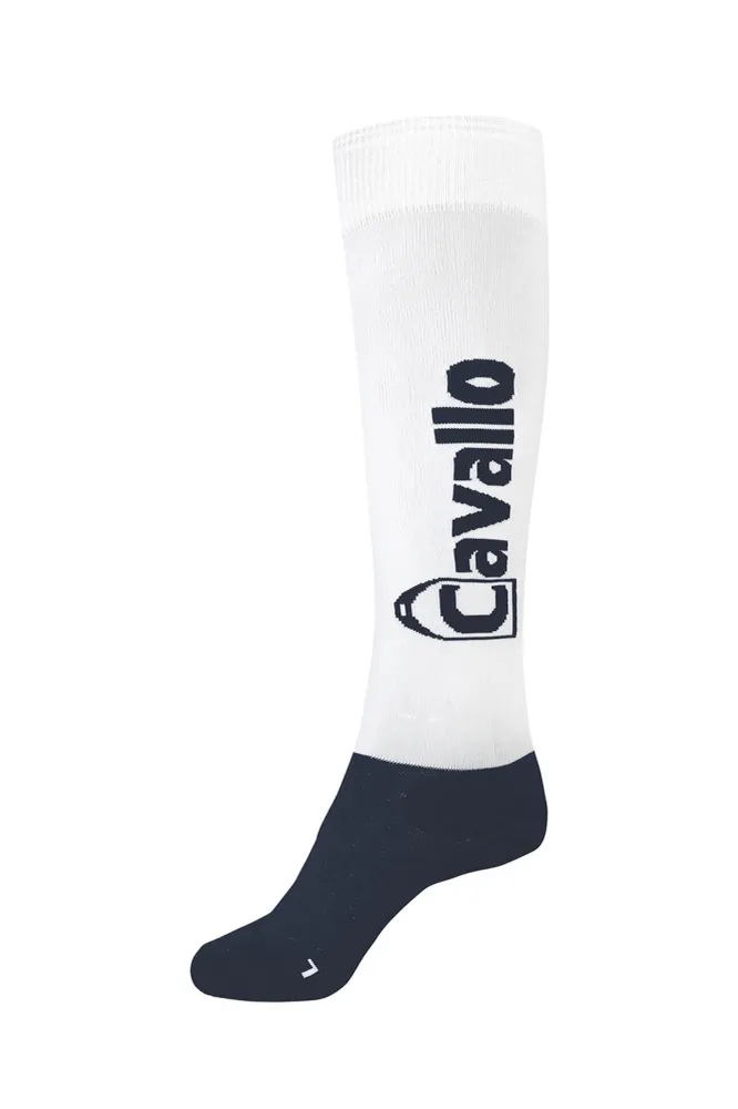 CavalSimo Socken White/Dark Blue 32