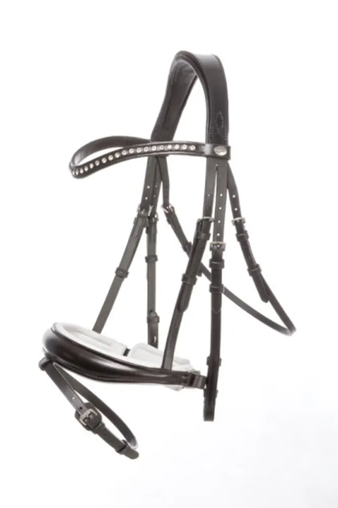 Charlotte Dressurtrense Black/White/Painted V