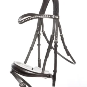 Charlotte Dressurtrense Black/White/Painted P