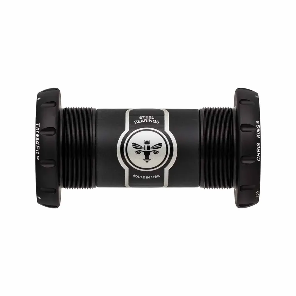 CHRIS KING ThreadFit 30 68/73mm Ceramic Matt Black Tretlagergehäuse