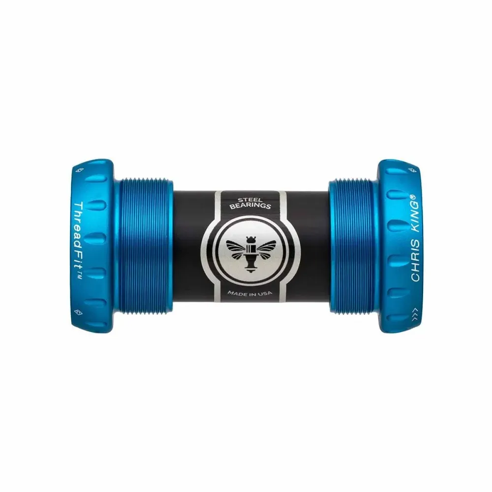 CHRIS KING ThreadFit 24 68/73mm Ceramic Turquoise Pedalboard