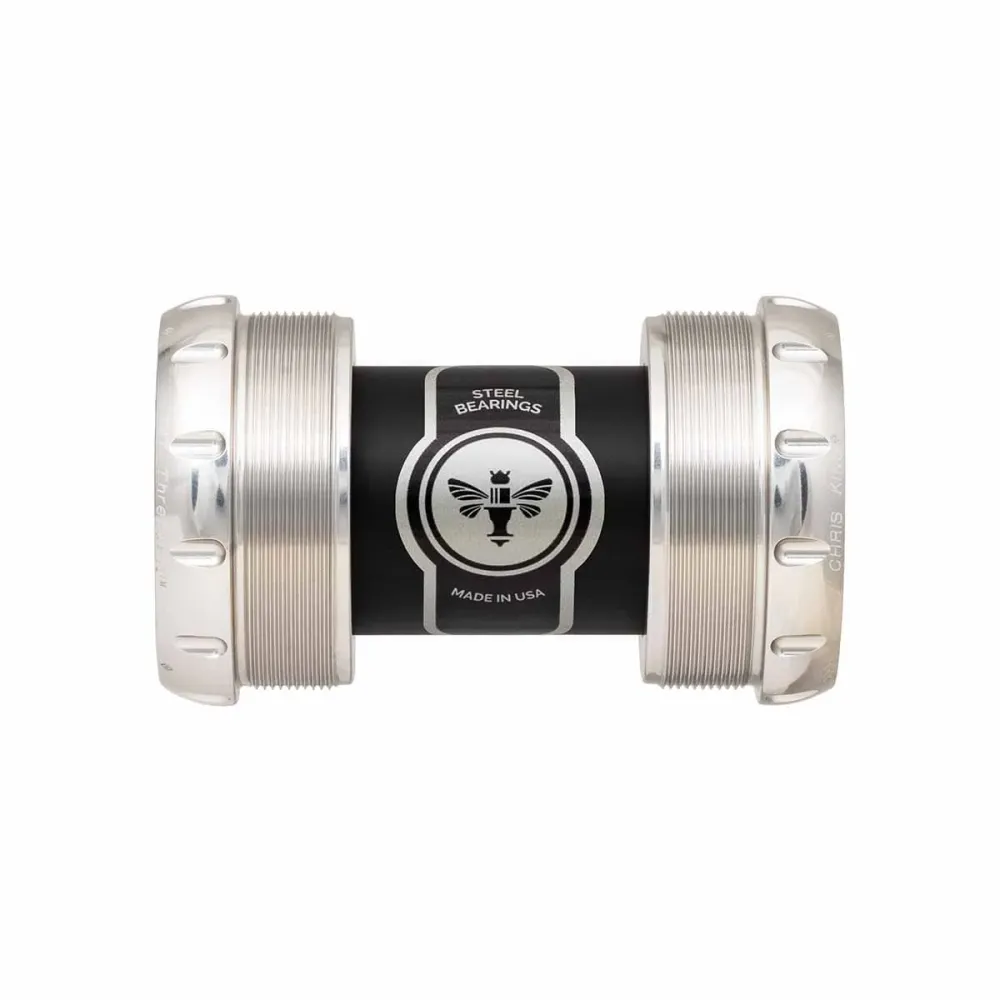 CHRIS KING ThreadFit T47 30X 68/73mm Ceramic Silver Tretlagergehäuse