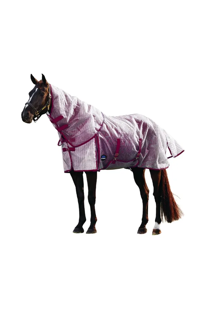 ComFiTec Ripshield Fliegendecke mit abnehmbarem Hals, 0 g White/Burgundy 135