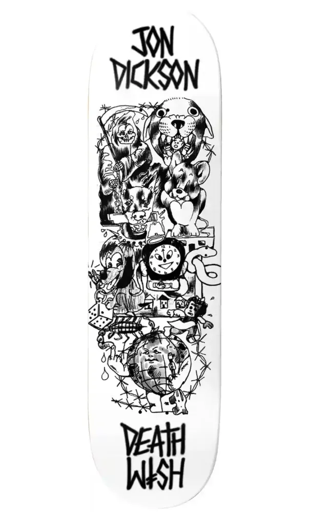 Deathwish Dickson Descending 8.5 Deck