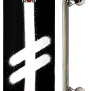 Deathwish Gang Logo 8.25 Complete Black White