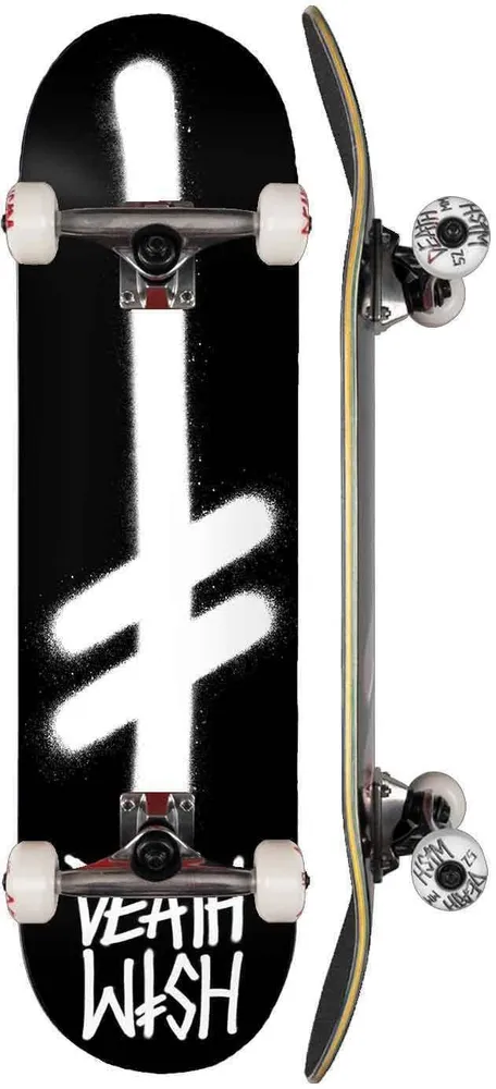 Deathwish Gang Logo 8.5 Complete Black White