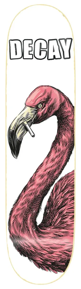 Decay Smoking Flamingo White 8.5