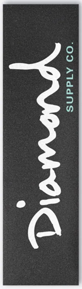Diamond OG Script Griptape White