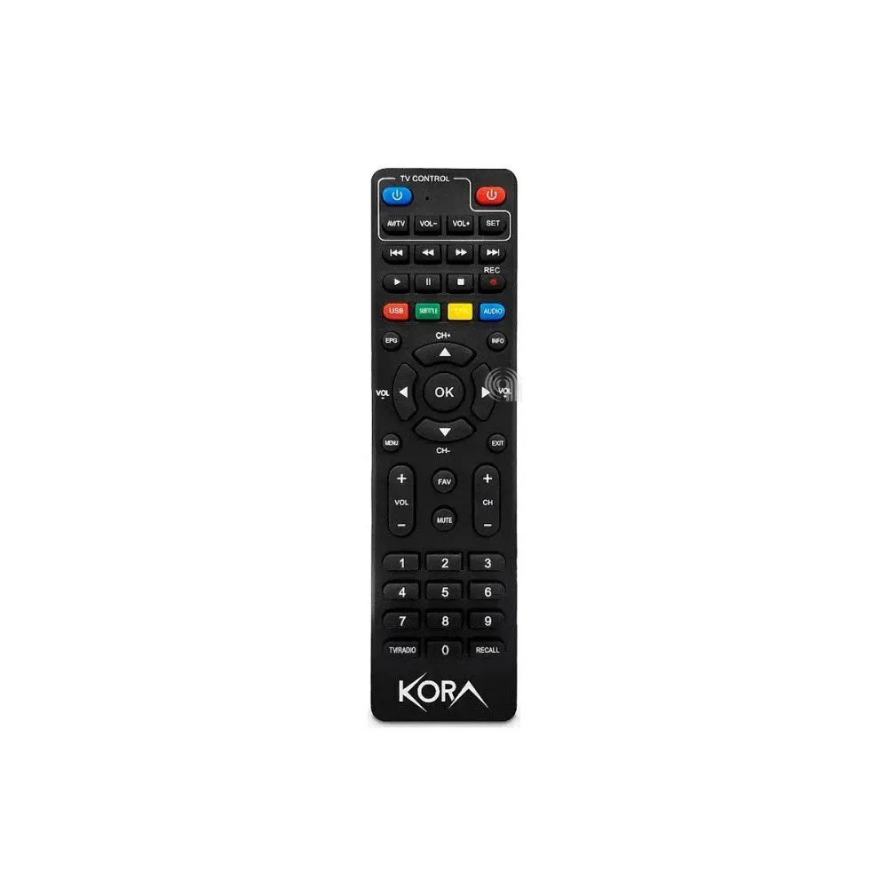 Digitaler terrestrischer Decoder Irradio kompatibel mit DVB-T und DVB-T2 HD