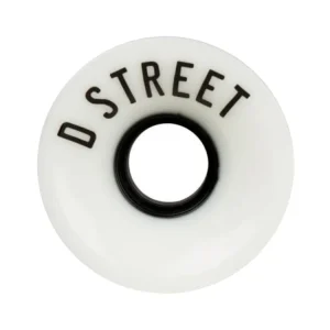 D-Street Cruiser Wheels "59 Cent" White 59mm/78a
