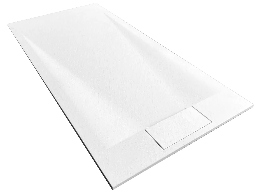 Duschtasse Bazalt White 80x100