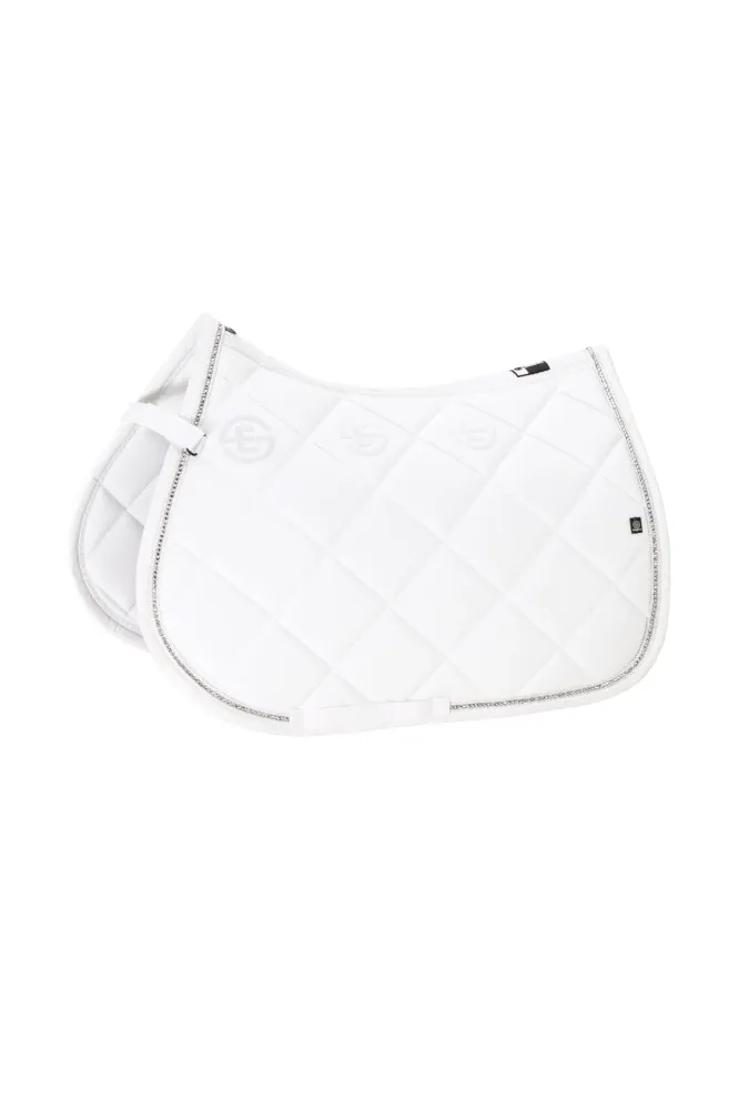 Dynamic SS24 Sparkle Crystal Spring Schabracke white WB
