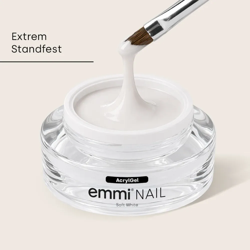 Emmi-Nail Acryl Gel Soft White 15ml