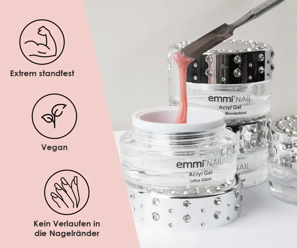 Emmi-Nail Acryl Gel Soft White 15ml