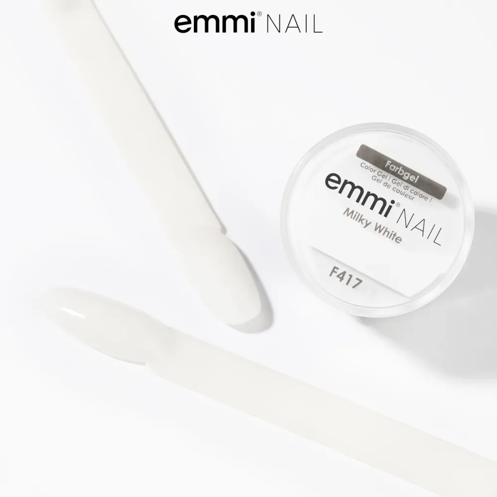 Emmi-Nail Farbgel Milky White 5ml -F417-