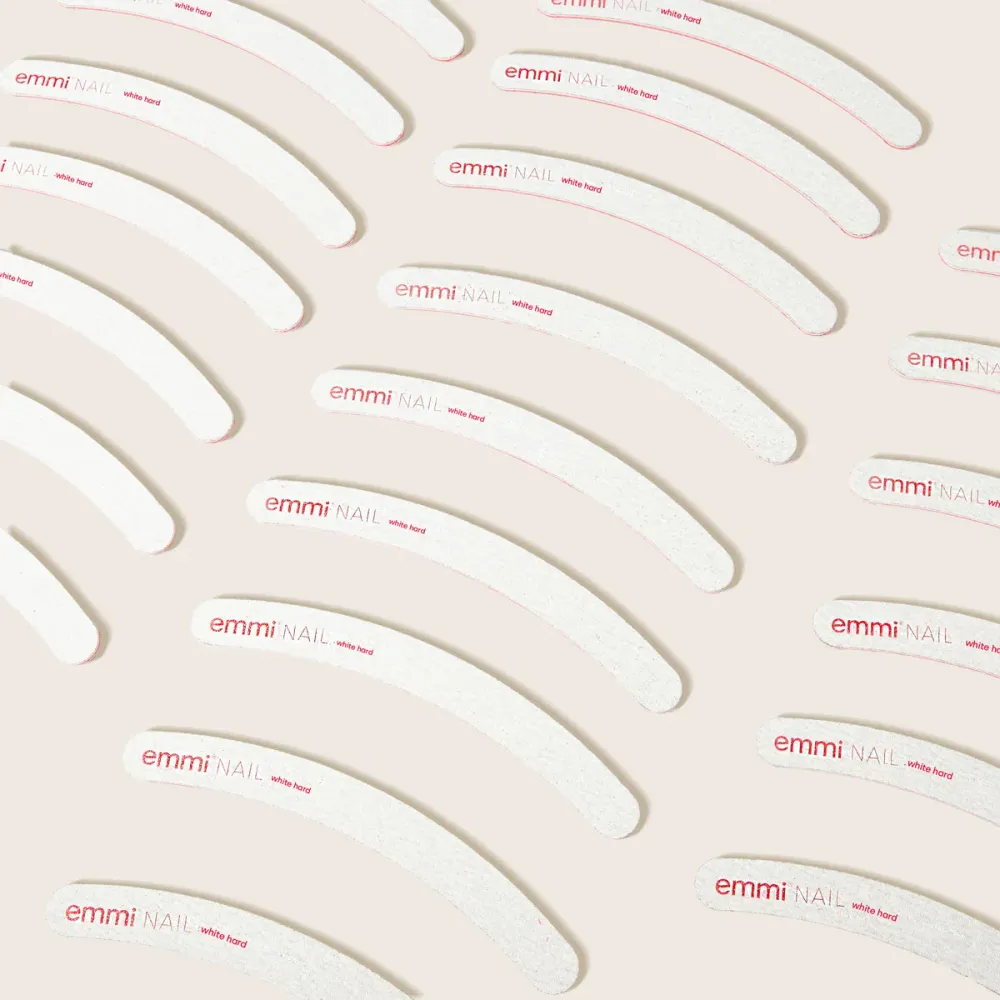 Ergonomicfeile white curved signature 100/180 (50er Pack)