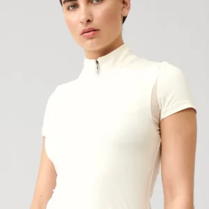 Everly Kurzarmshirt (S/S) Off White L