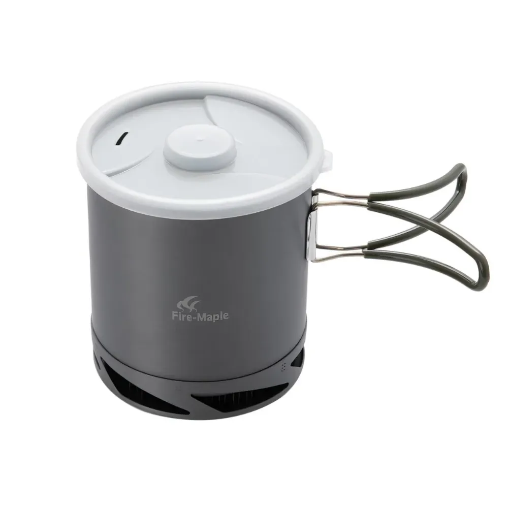 FMC-XK6 White Camping-Kochtopf aus Aluminium