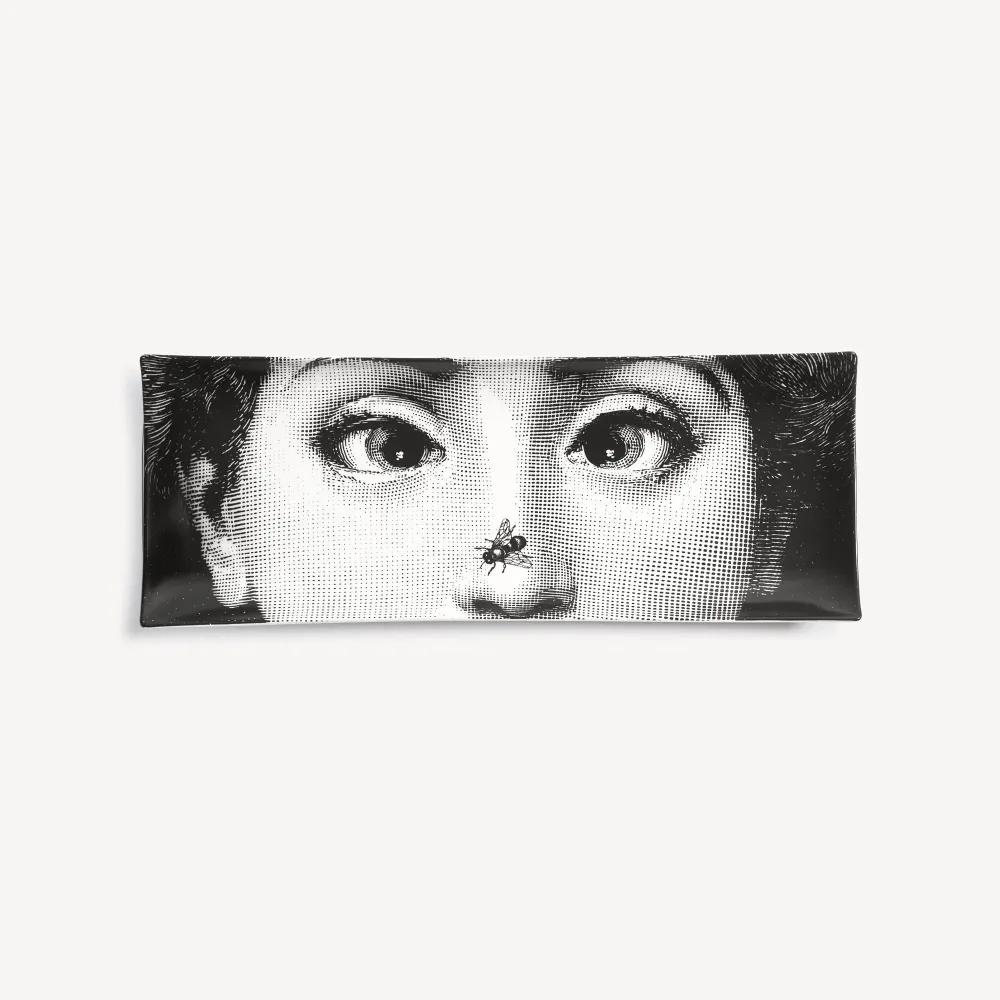 Fornasetti Rechtecktablett Thema und Variationen Nr. 363