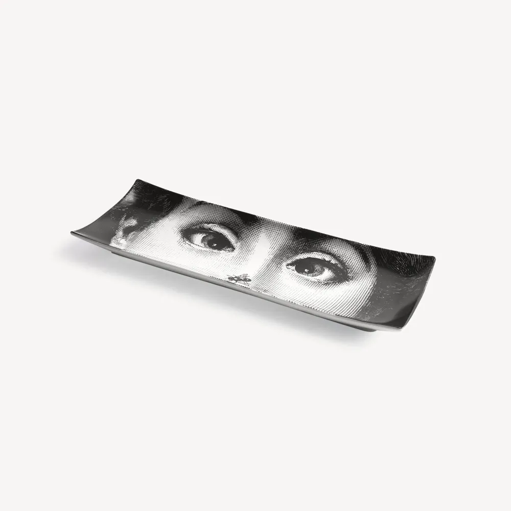 Fornasetti Rechtecktablett Thema und Variationen Nr. 363