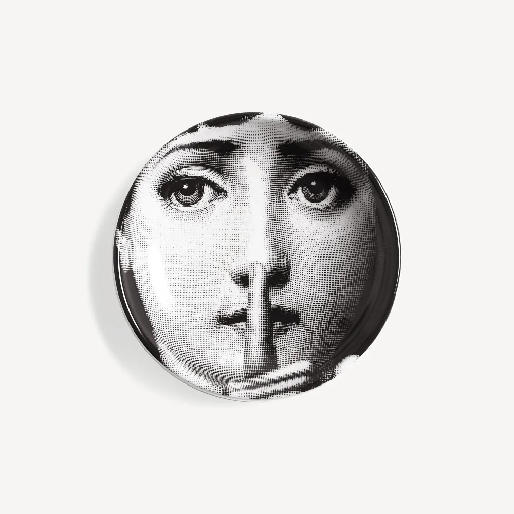 Fornasetti-Rundaschenbecher-Thema und Variationen Nr. 334