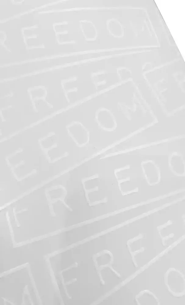 Freedom Embossed Label 8.5 Deck
