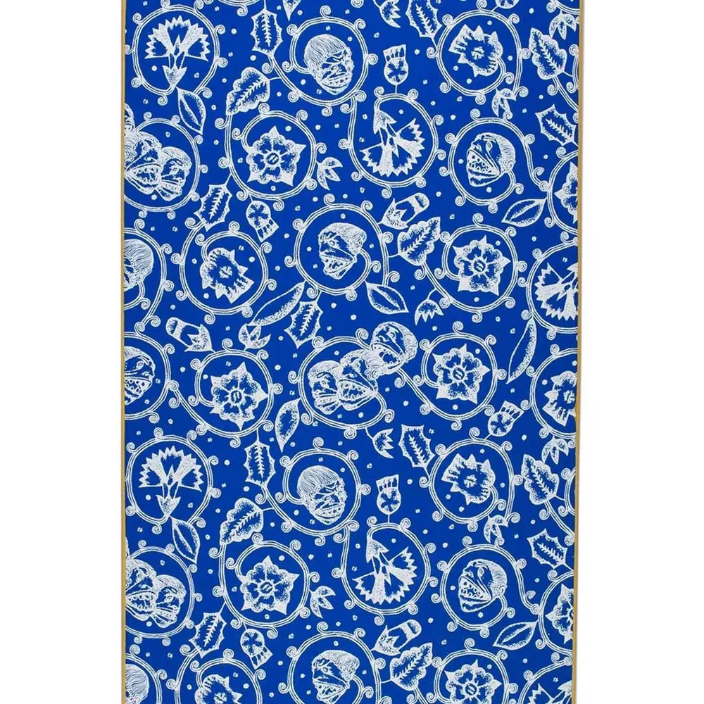 Fucking Awesome Flower Face 8.2 Deck Blue White