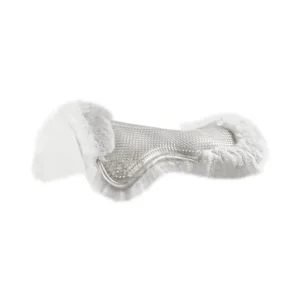 Gel Pad Anti-Rutsch Classic mit Schaffell flach Transparent/White M