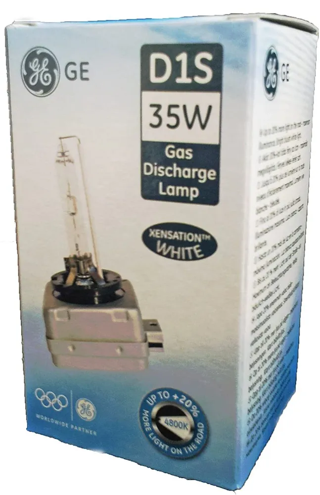 GE General Electric 53750U D1S 35W Xenon Brenner GE XENSATION White